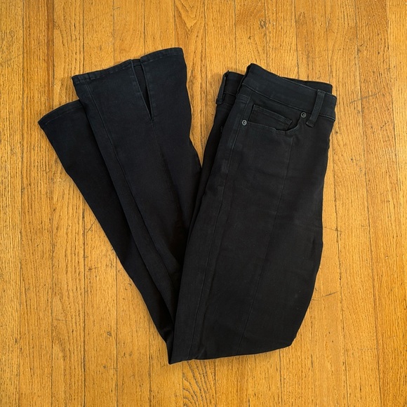 American Eagle Split Hem Denim - Picture 1 of 5